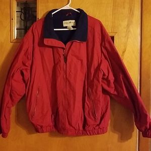 Men's Eddie Bauer fleece lined jacket